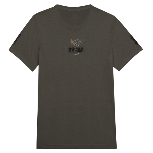 O₂ Den Bosch – Gebreid Logo Triblend Unisex T-Shirt - Hood Fights Den Bosch