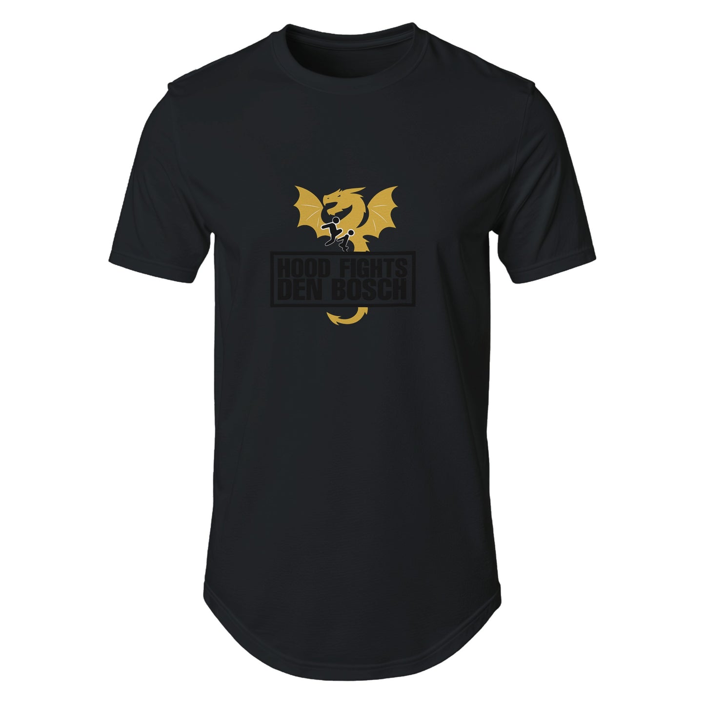 HFDB Curved T-shirt - Hood Fights Den Bosch