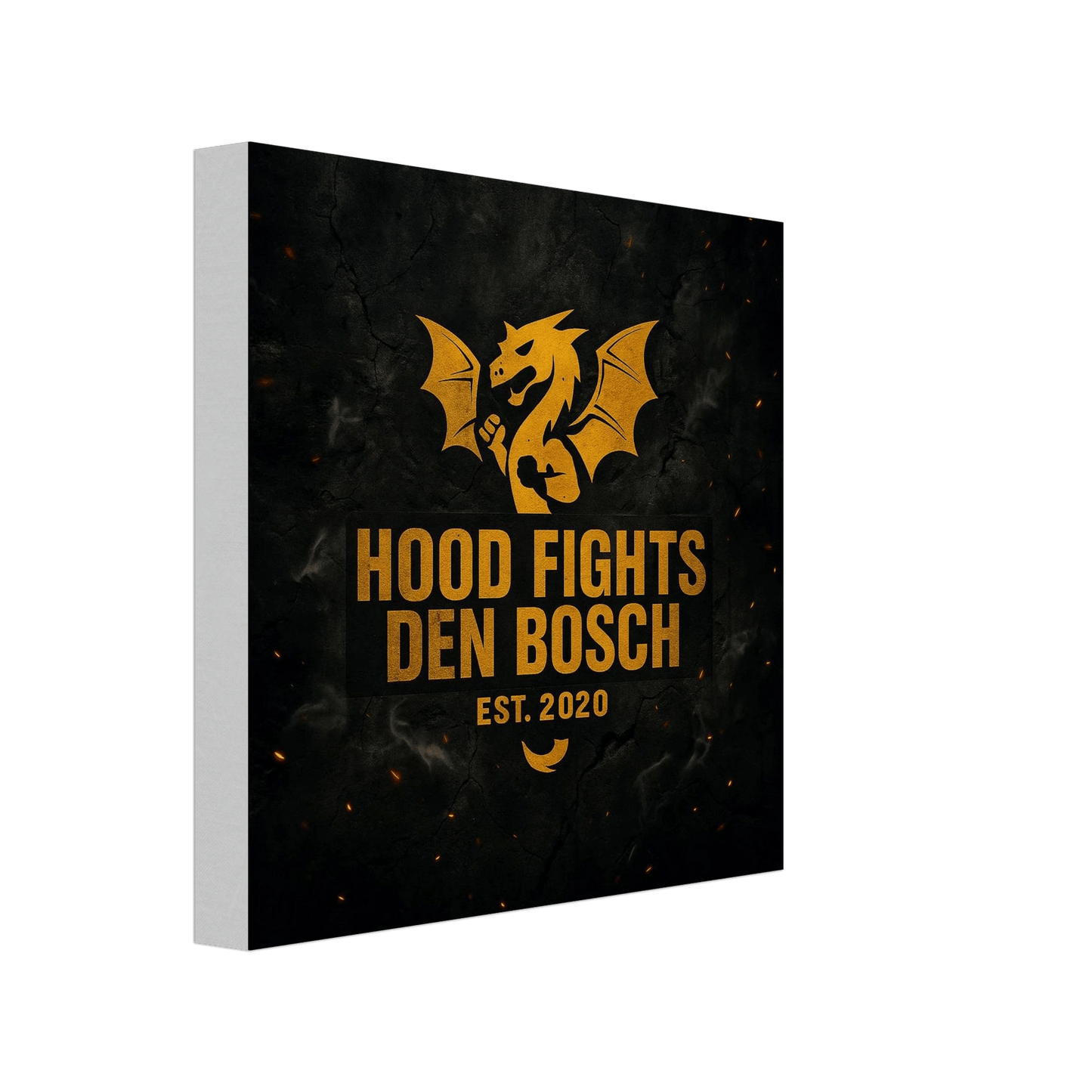 schilderij Hoodfights 's - Hertogenbosch - Hood Fights Den Bosch