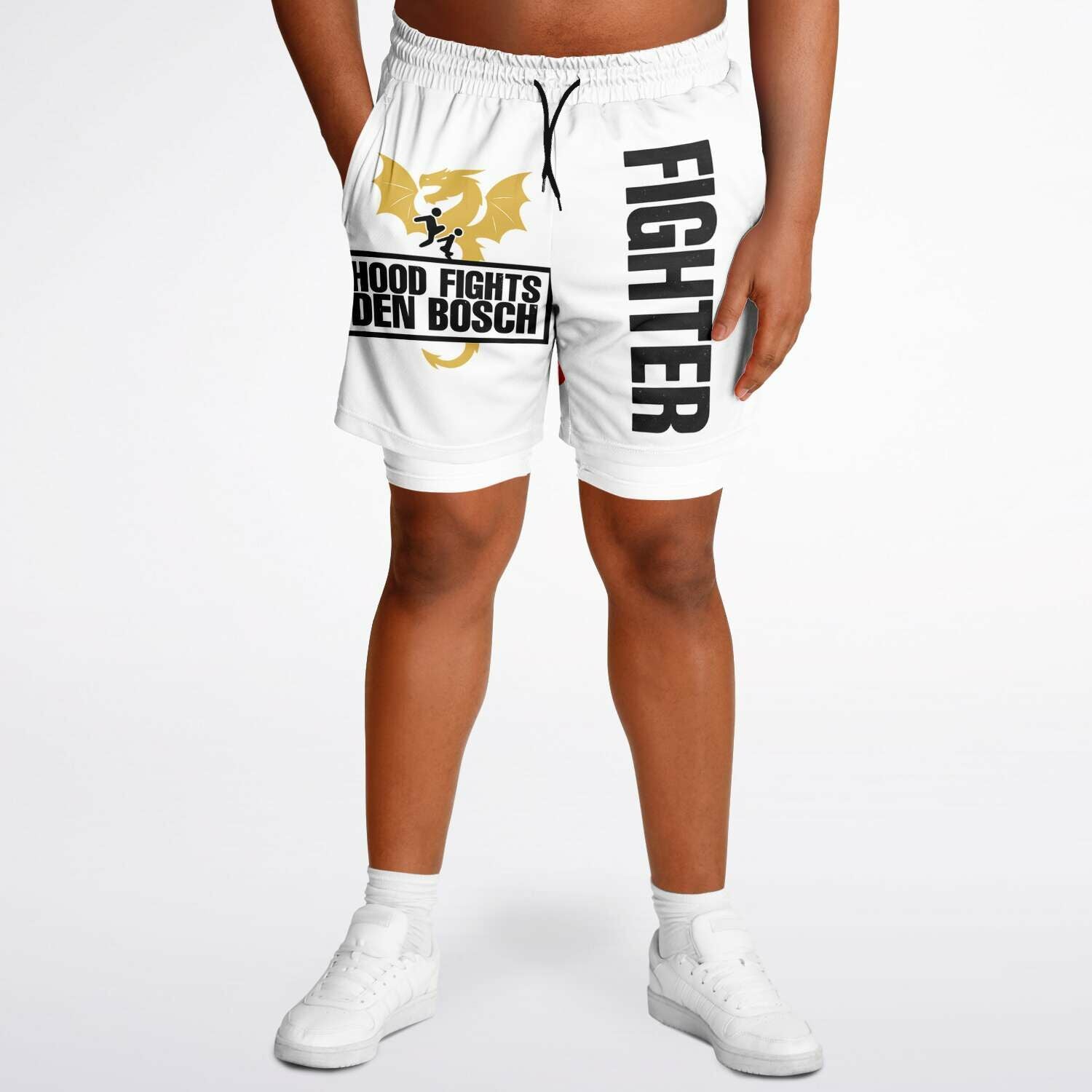 HFDB Fighter Shorts - Hood Fights Den Bosch