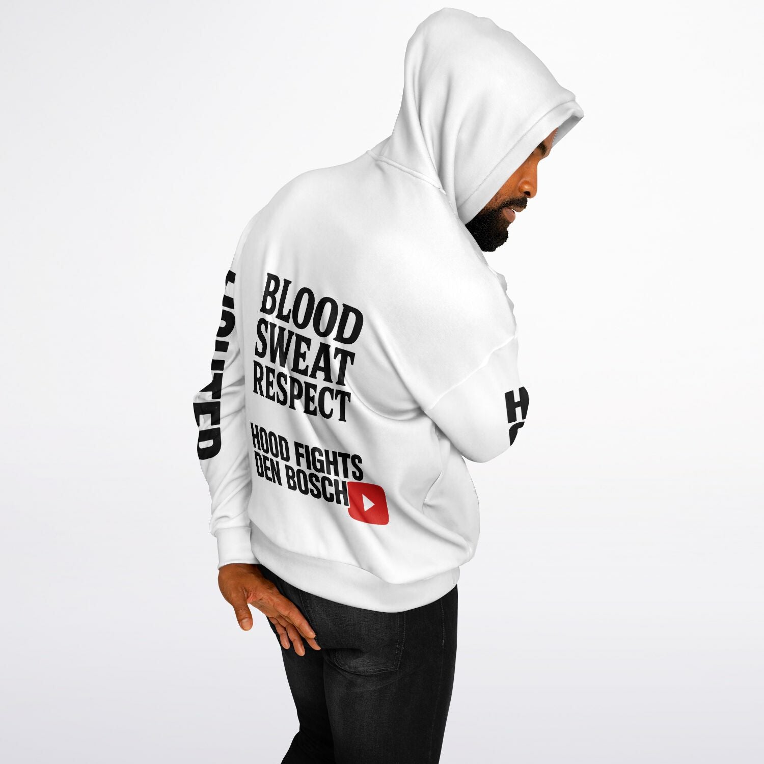 HOOD FIGHTS DEN BOSCH Oversized Hoodie - Hood Fights Den Bosch
