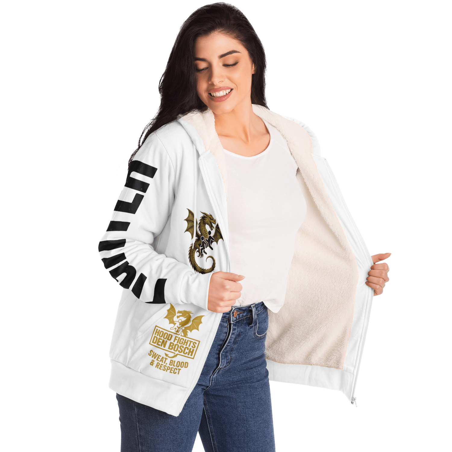 HFDB Microfleece HOODY: ultiem comfort in stijl - Hood Fights Den Bosch
