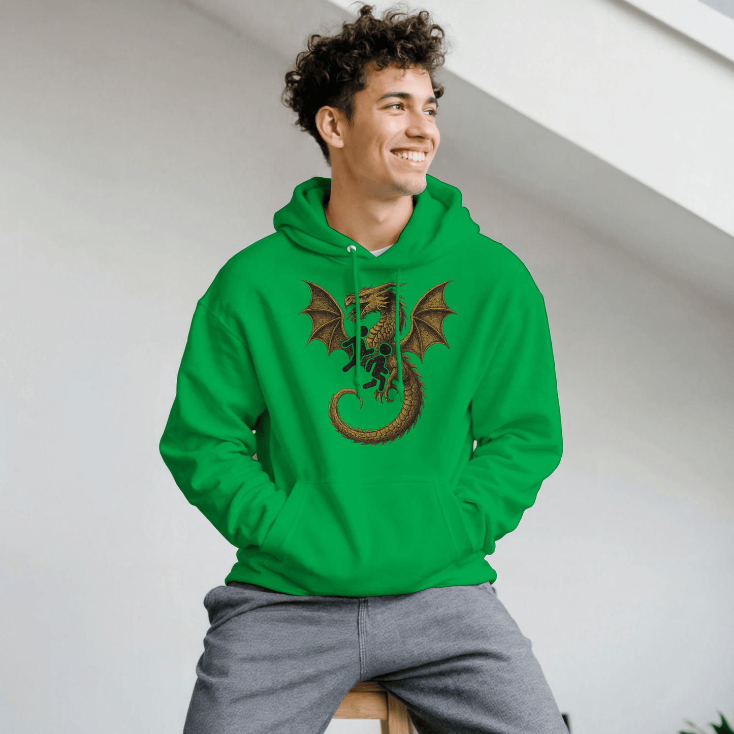 HFDB BATTLE HOODIE™ – Heavy Cotton Blend - Hood Fights Den Bosch
