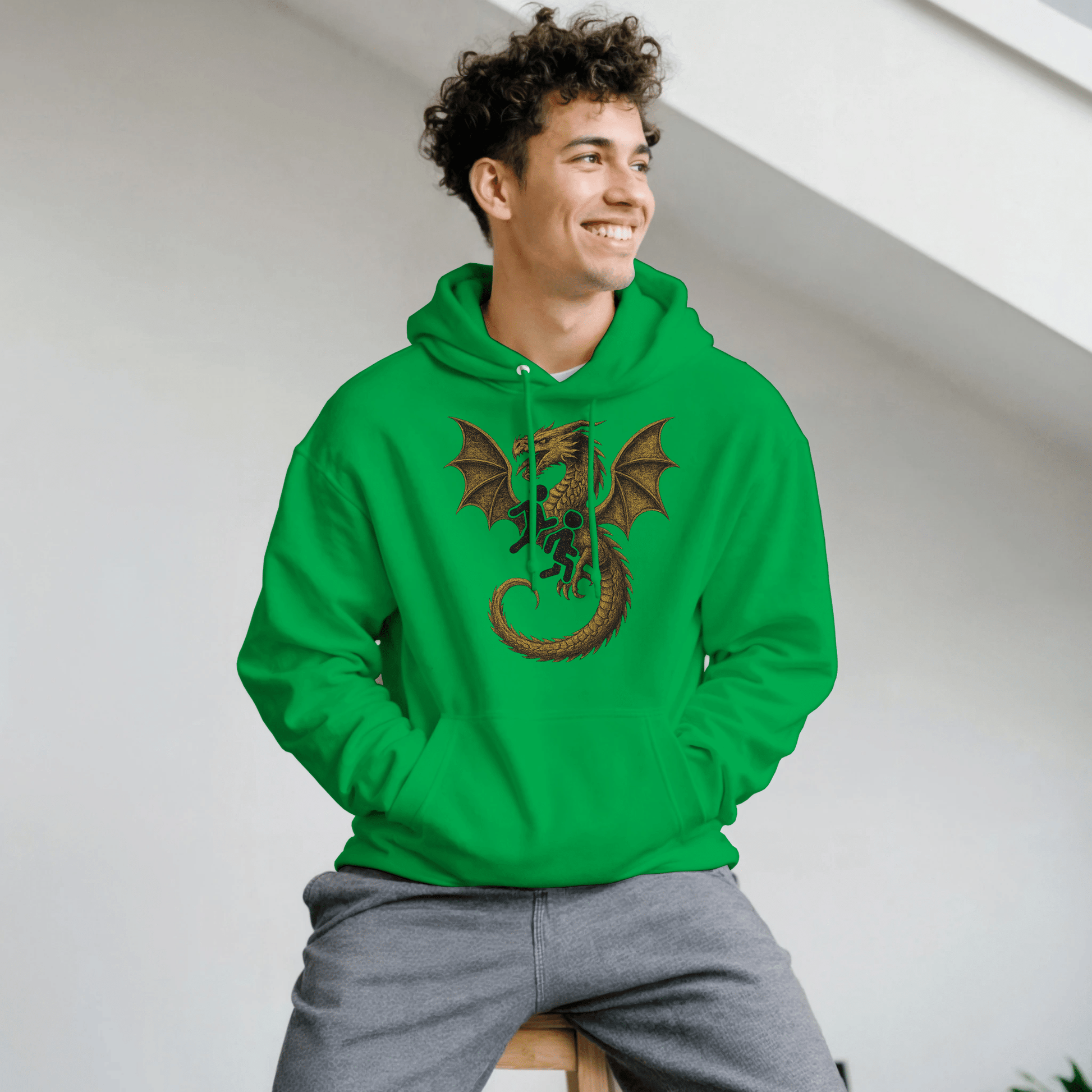 HFDB BATTLE HOODIE™ – Heavy Cotton Blend - Hood Fights Den Bosch