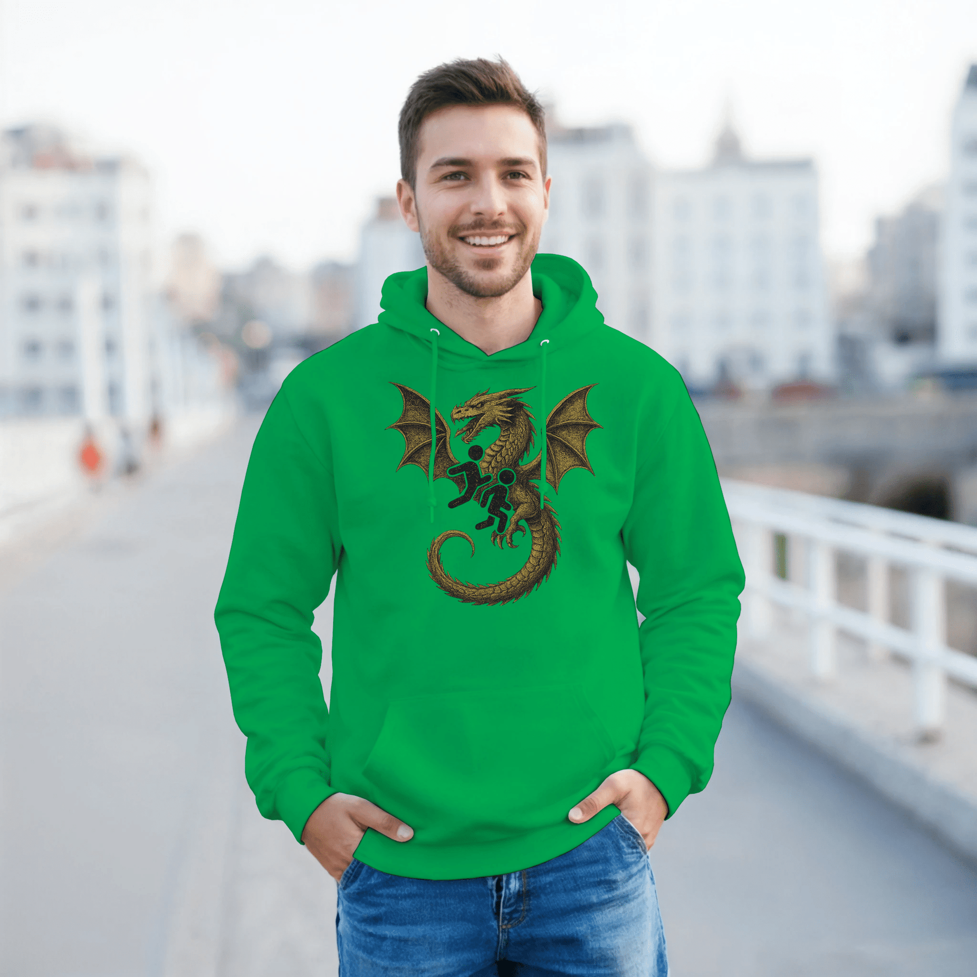 HFDB BATTLE HOODIE™ – Heavy Cotton Blend - Hood Fights Den Bosch