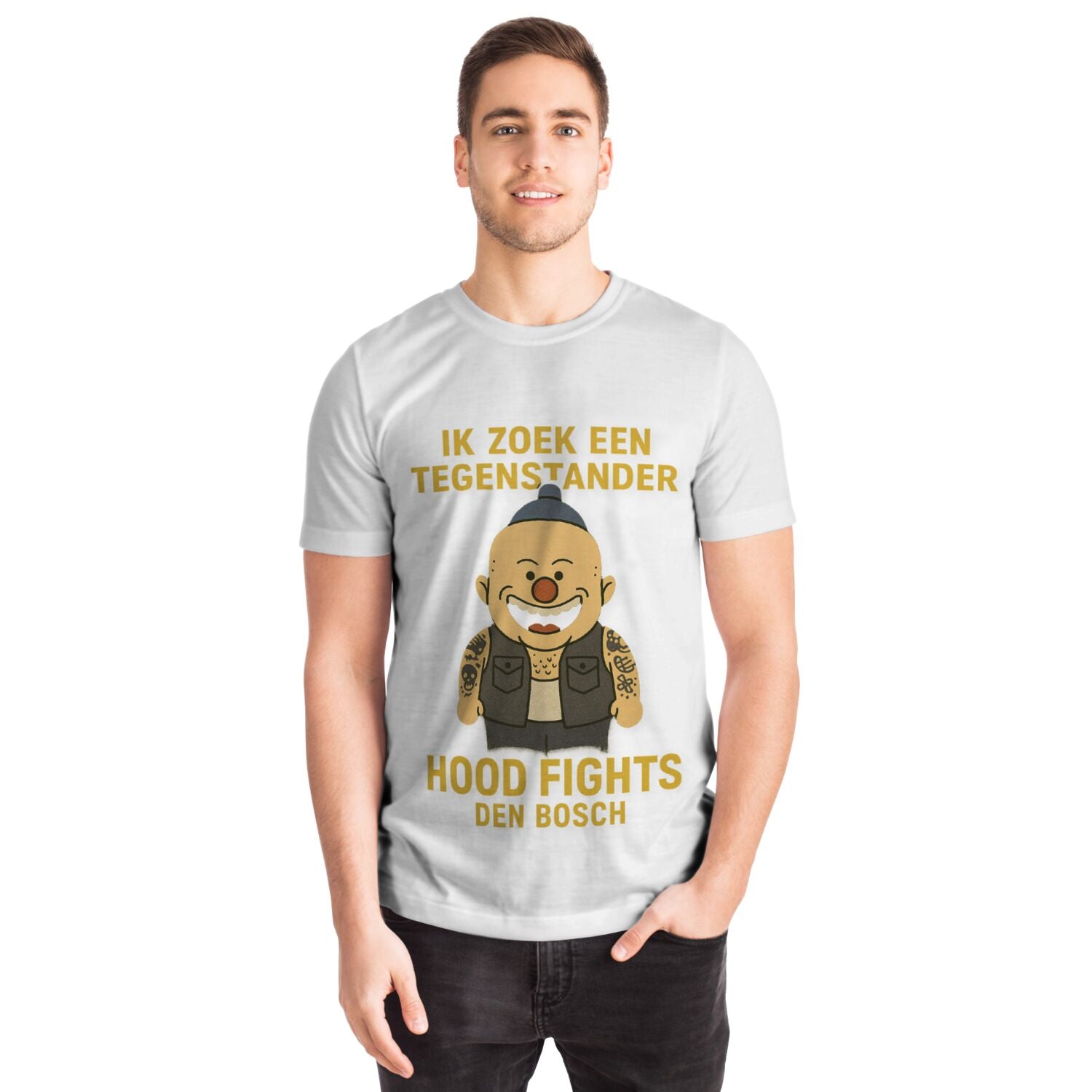 T-Shirt 4 HITMAN CLOWN SERIES - Hood Fights Den Bosch