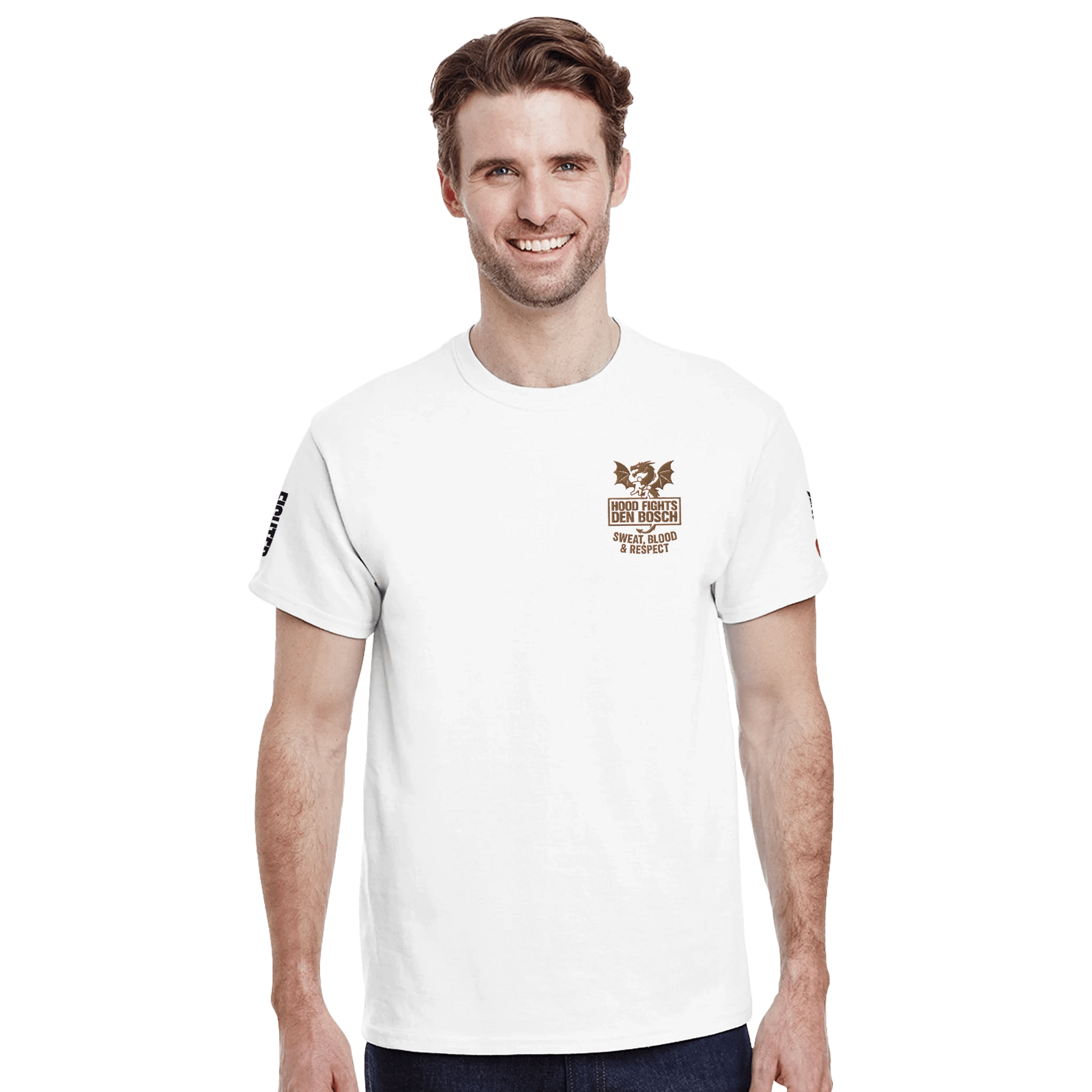 🥋 HFDB Heavyweight T-Shirt - Hood Fights Den Bosch