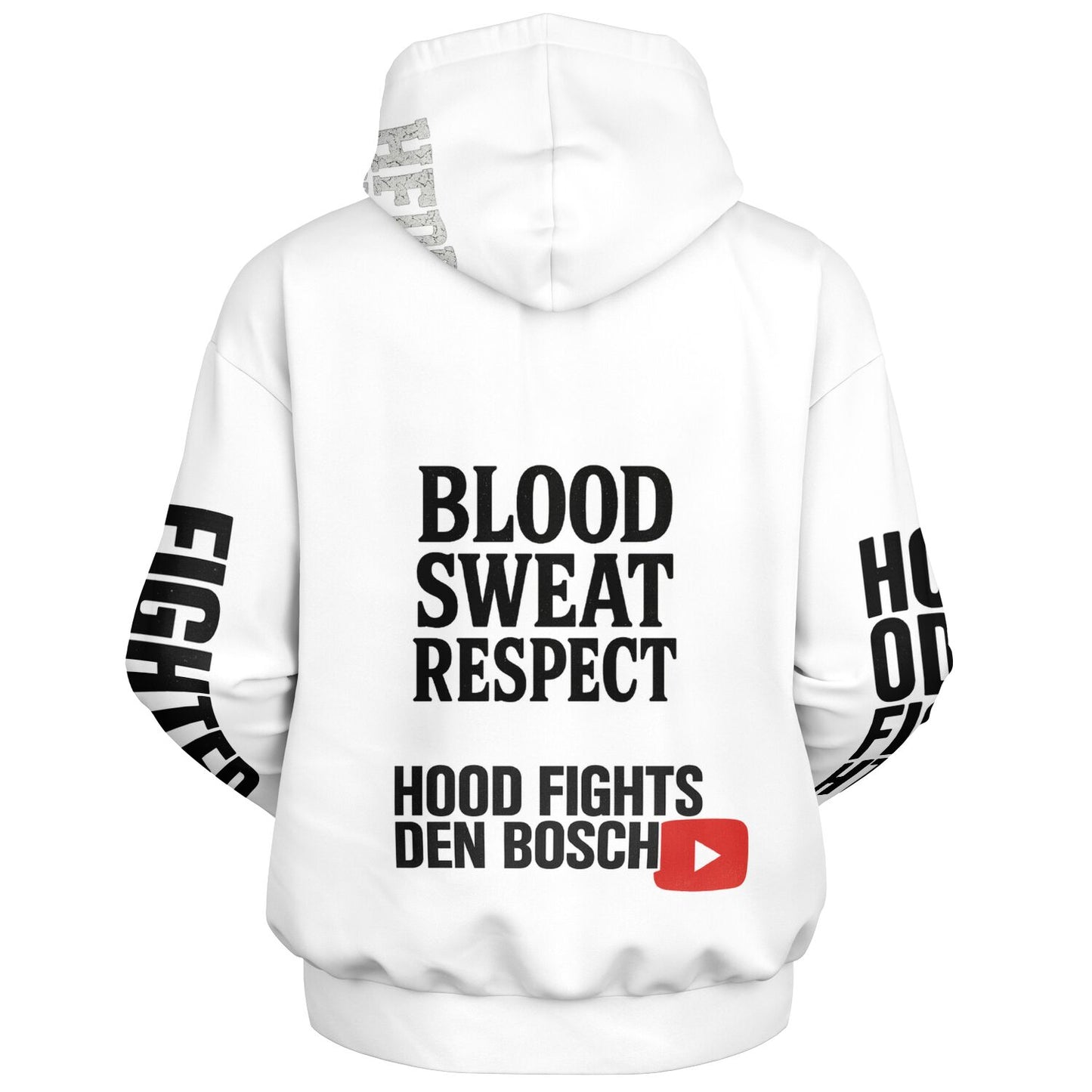 HOOD FIGHTS DEN BOSCH Oversized Hoodie - Hood Fights Den Bosch