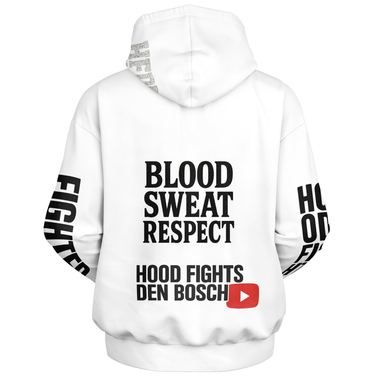 HOOD FIGHTS DEN BOSCH Oversized Hoodie - Hood Fights Den Bosch