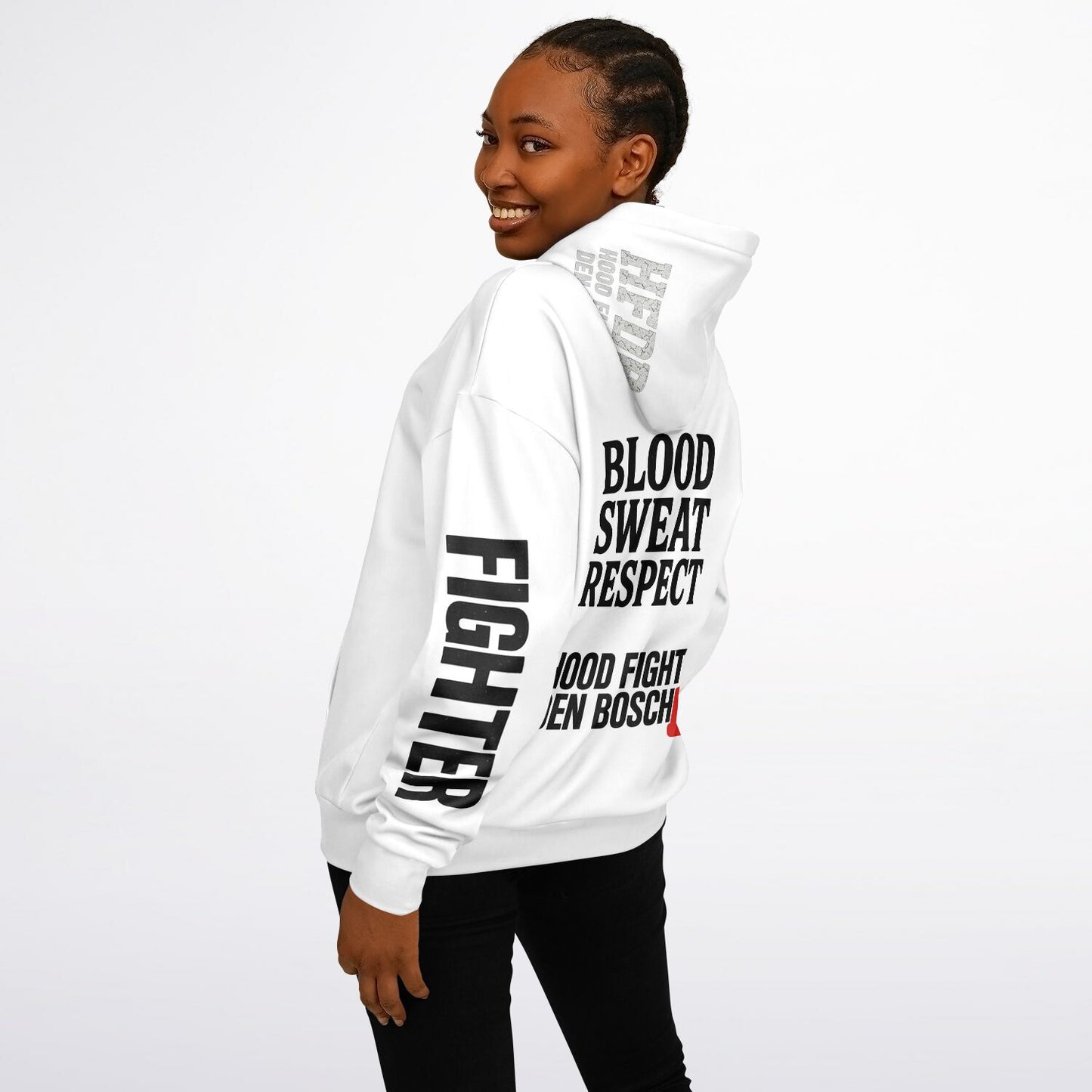 HOOD FIGHTS DEN BOSCH Oversized Hoodie - Hood Fights Den Bosch