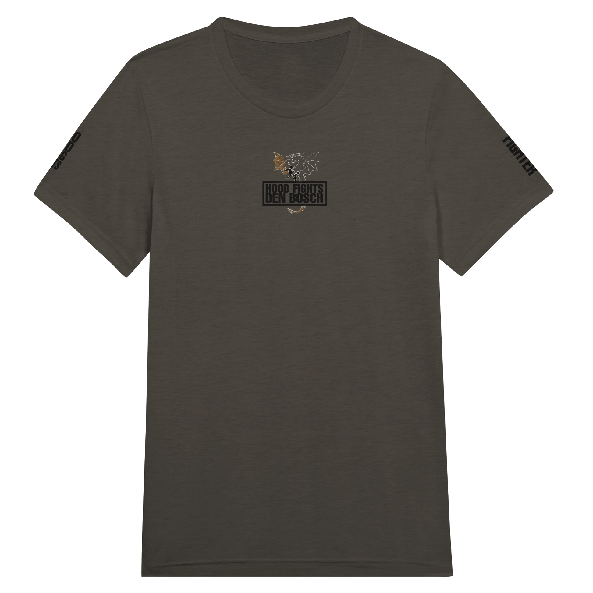 O₂ Den Bosch – Gebreid Logo Triblend Unisex T-Shirt - Hood Fights Den Bosch