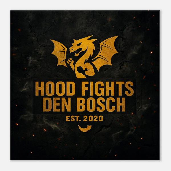 schilderij Hoodfights 's - Hertogenbosch - Hood Fights Den Bosch