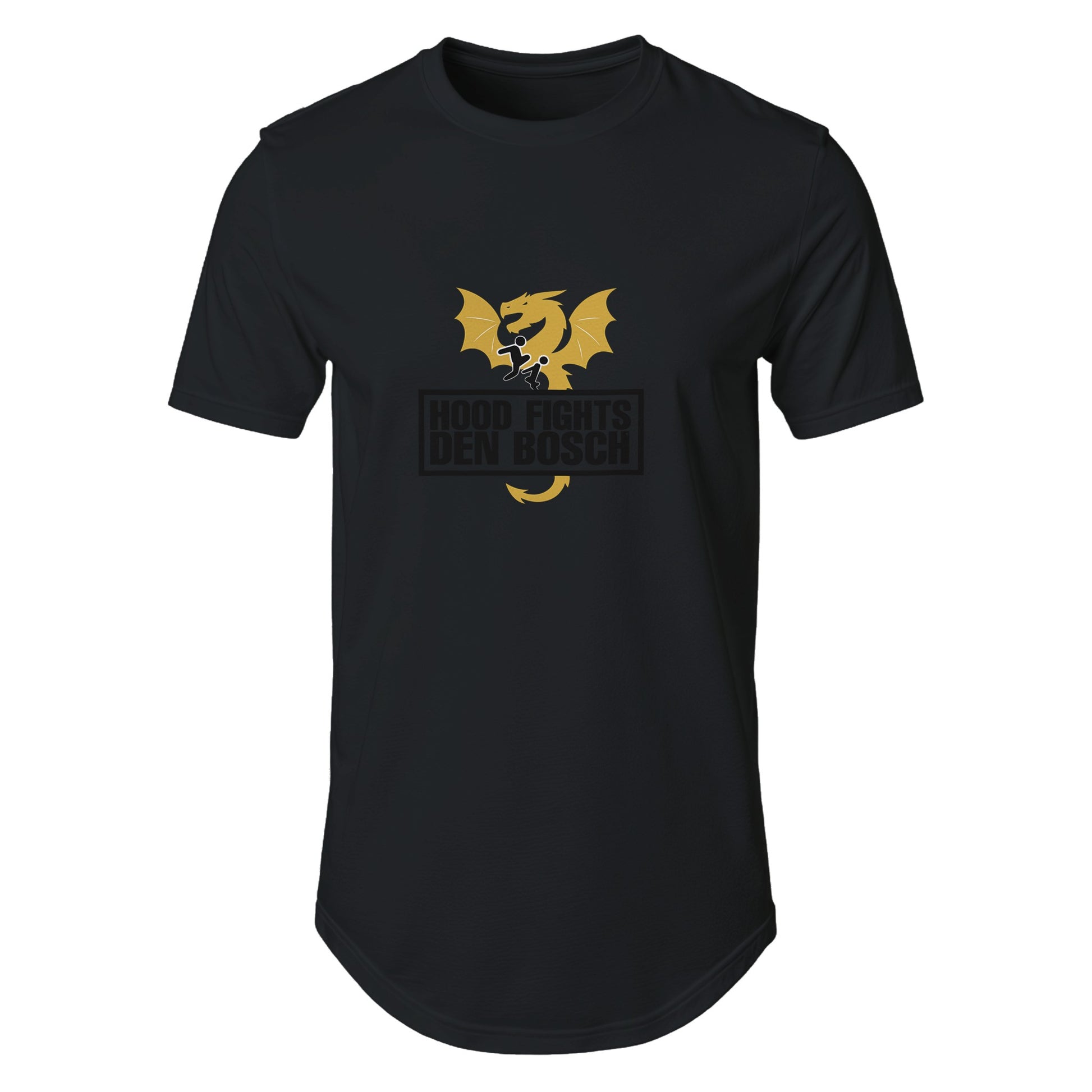 HFDB Curved T-shirt - Hood Fights Den Bosch