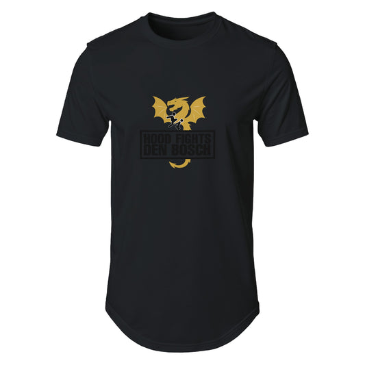 HFDB Curved T-shirt - Hood Fights Den Bosch