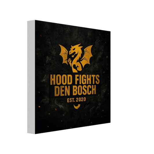 schilderij Hoodfights 's - Hertogenbosch - Hood Fights Den Bosch