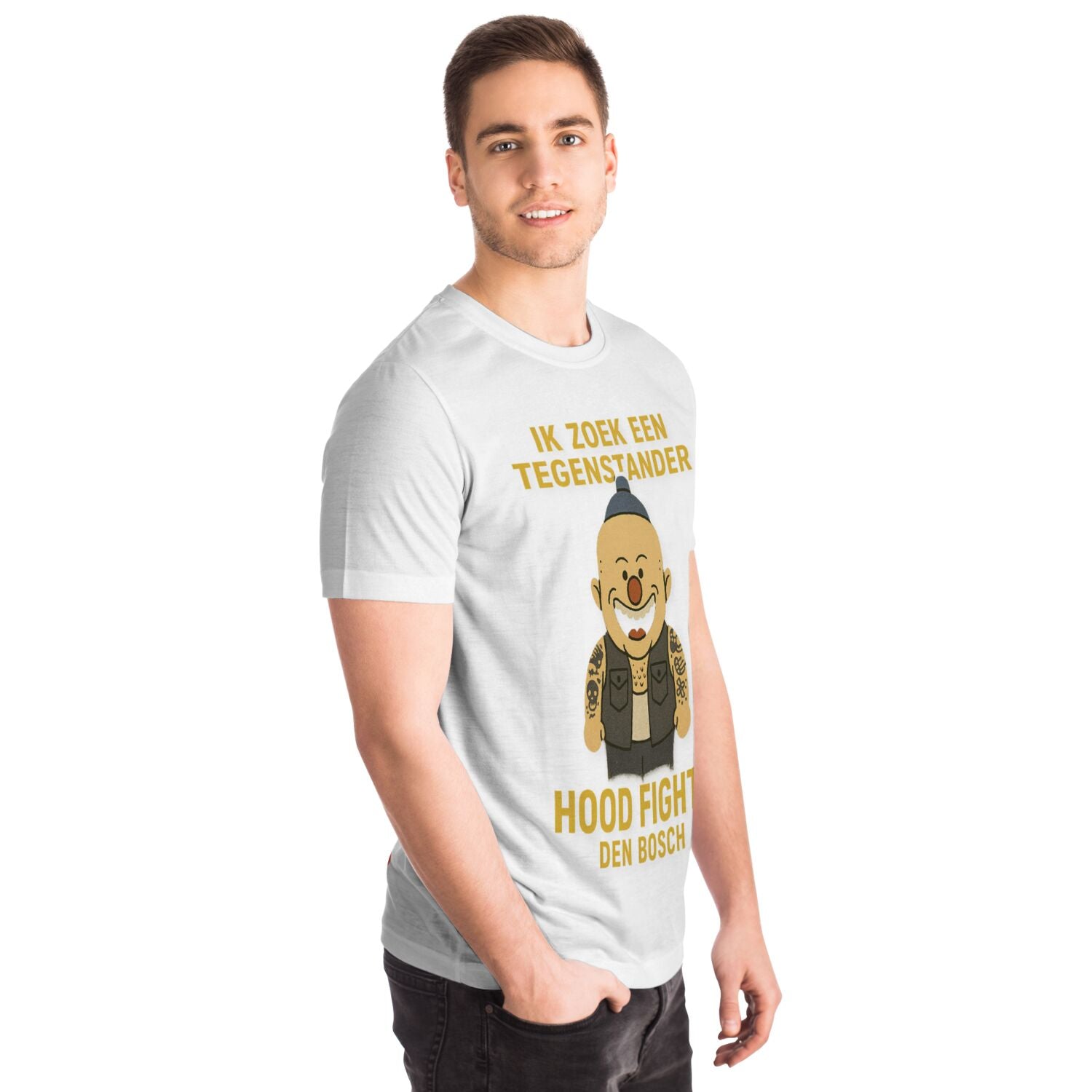 T-Shirt 4 HITMAN CLOWN SERIES - Hood Fights Den Bosch