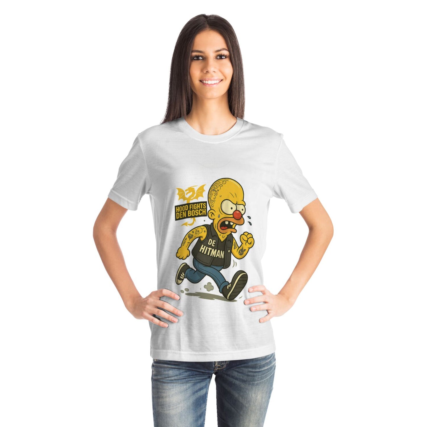 T-Shirt 1 HITMAN CLOWN SERIE - Hood Fights Den Bosch