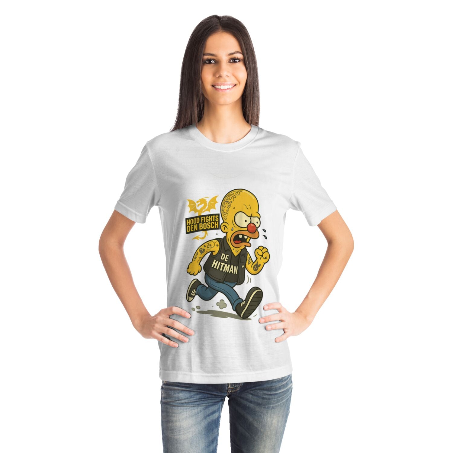T-Shirt 1 HITMAN CLOWN SERIE - Hood Fights Den Bosch