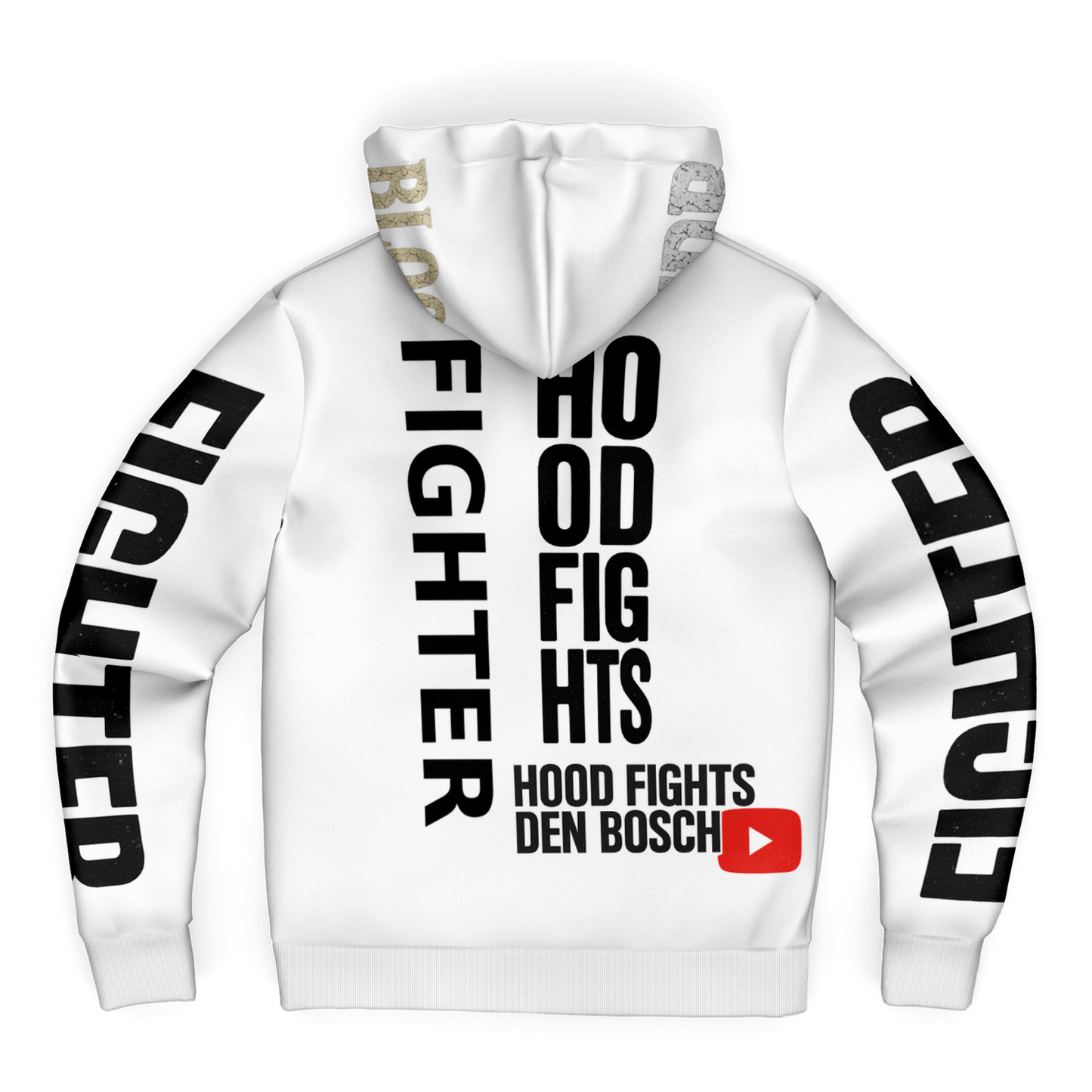 HFDB Microfleece HOODY: ultiem comfort in stijl - Hood Fights Den Bosch