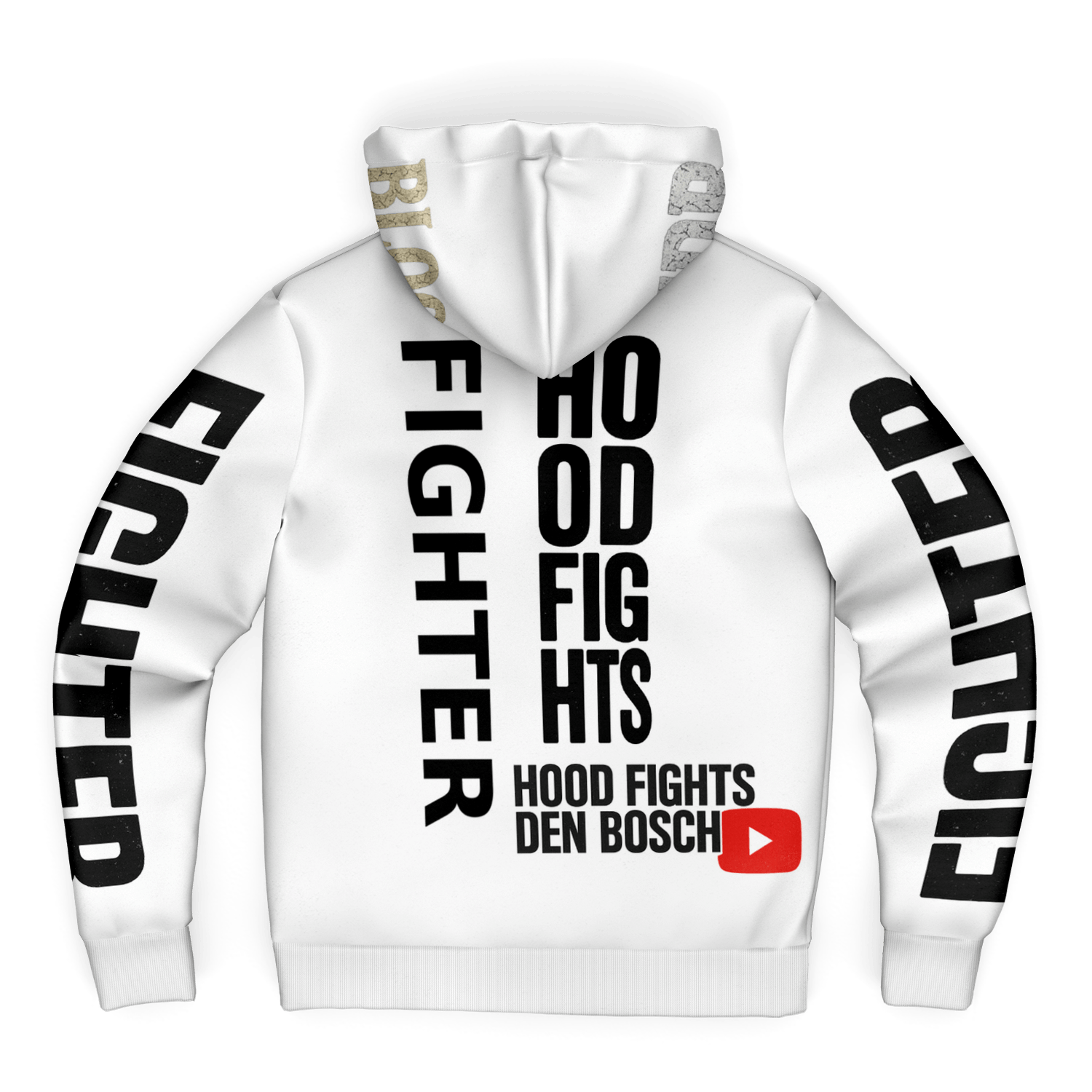 HFDB Microfleece HOODY: ultiem comfort in stijl - Hood Fights Den Bosch