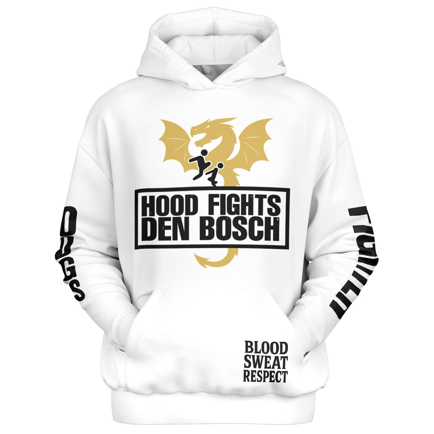 HOOD FIGHTS DEN BOSCH Oversized Hoodie - Hood Fights Den Bosch