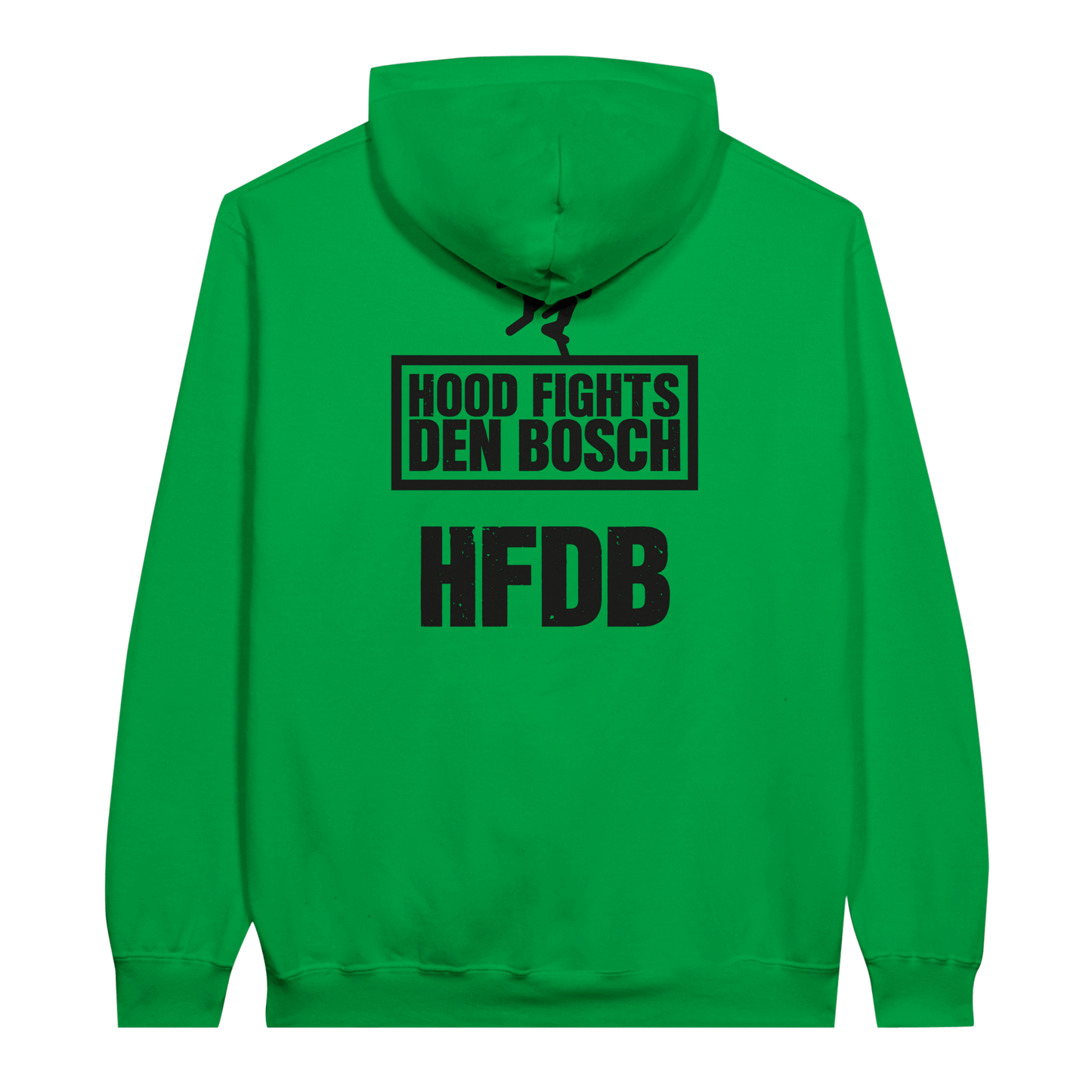 HFDB BATTLE HOODIE™ – Heavy Cotton Blend - Hood Fights Den Bosch
