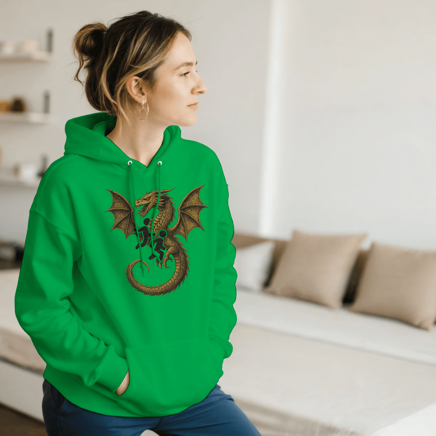 HFDB BATTLE HOODIE™ – Heavy Cotton Blend - Hood Fights Den Bosch