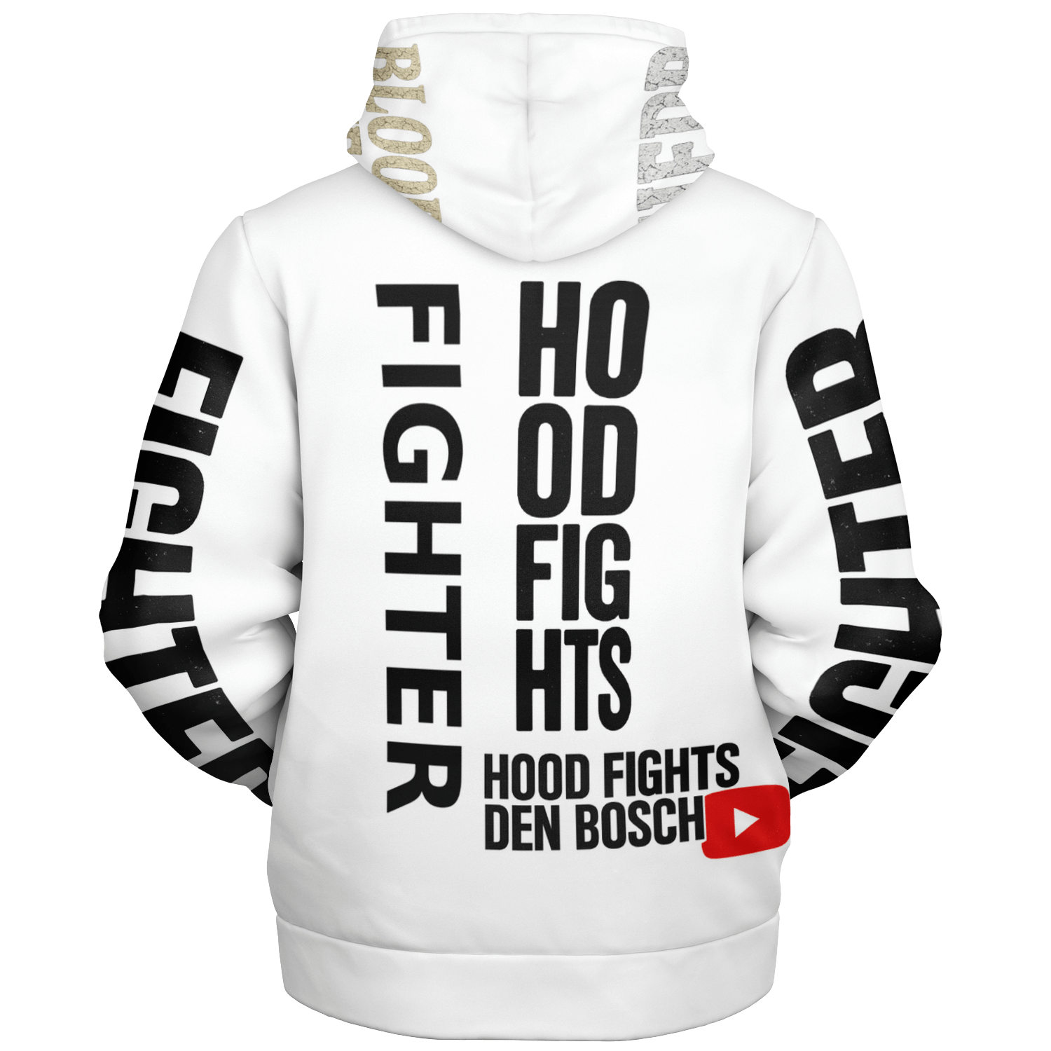 HFDB Microfleece HOODY: ultiem comfort in stijl - Hood Fights Den Bosch