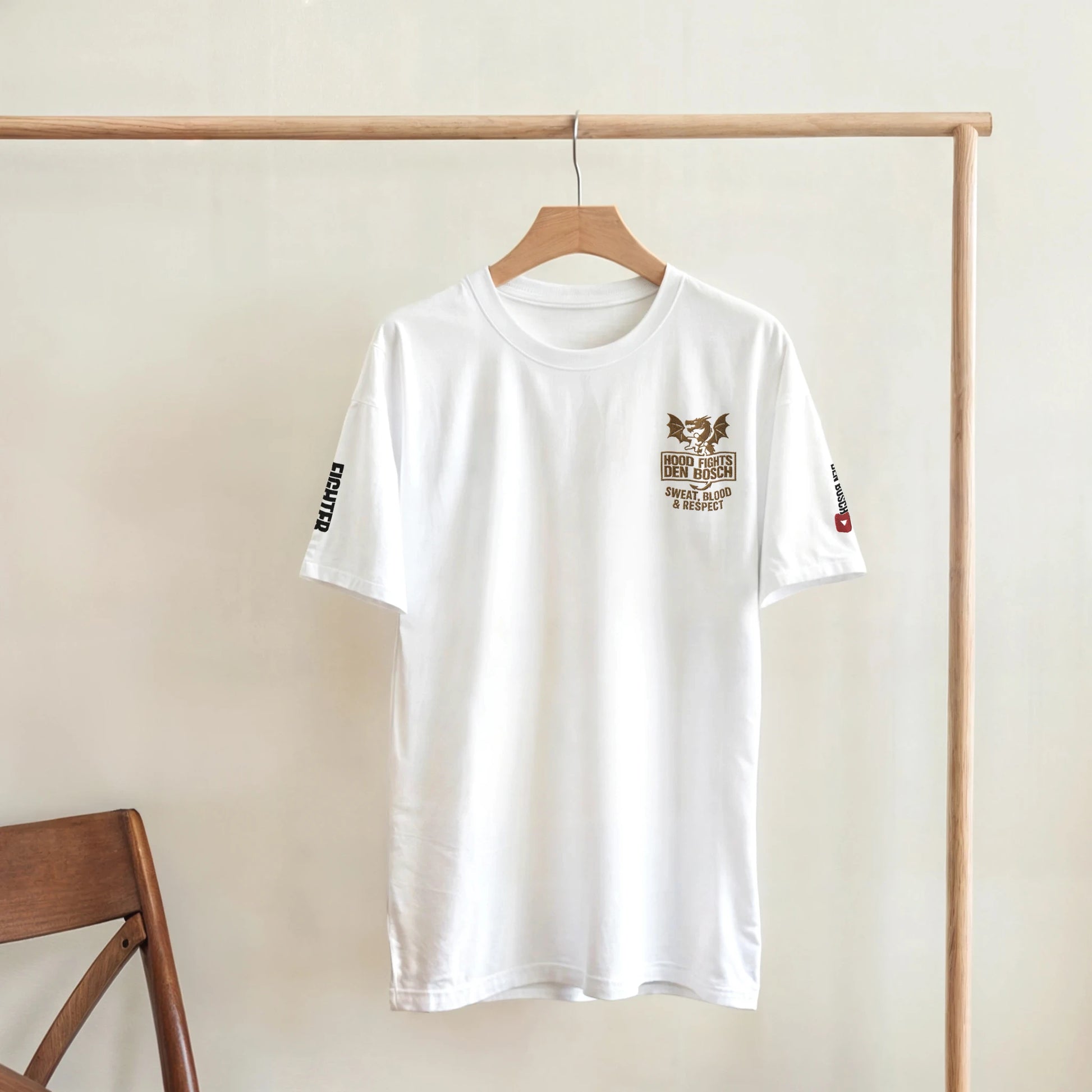 🥋 HFDB Heavyweight T-Shirt - Hood Fights Den Bosch