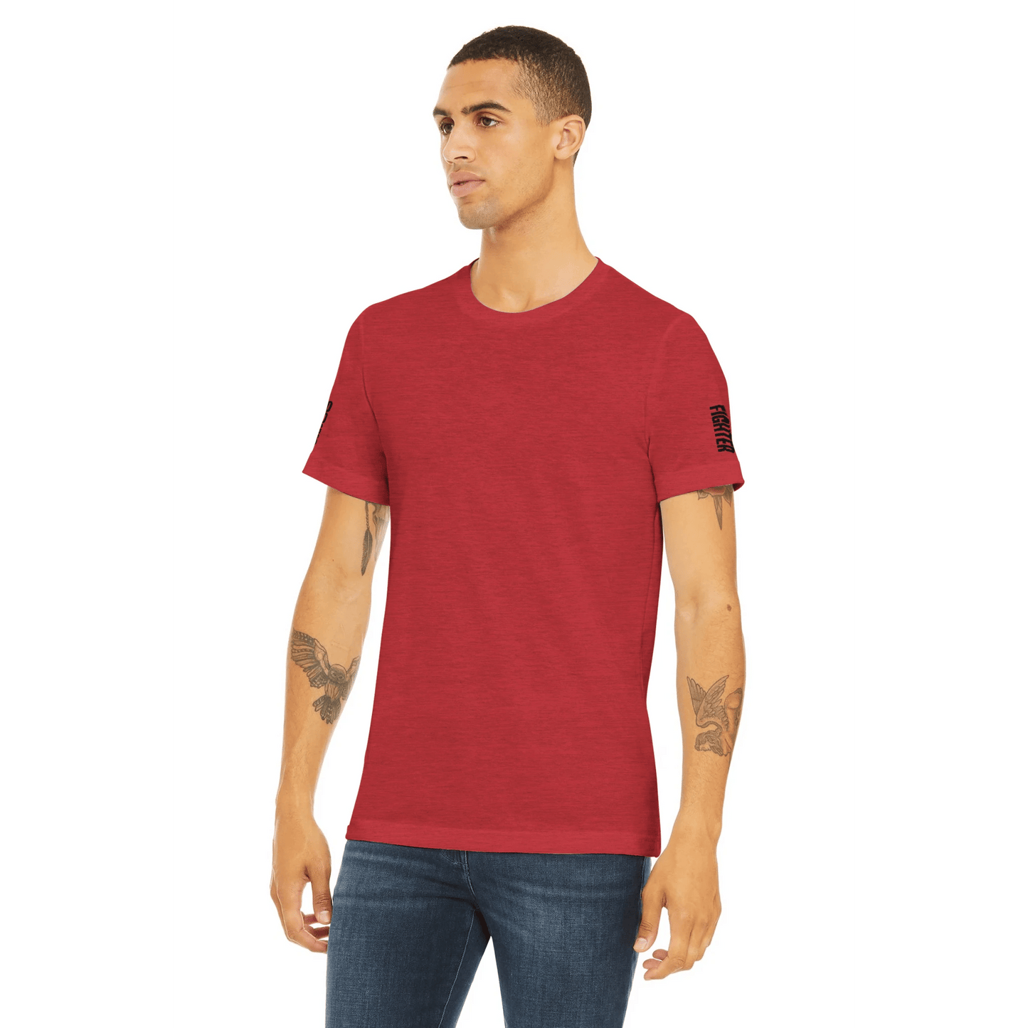 O₂ Den Bosch – Gebreid Logo Triblend Unisex T-Shirt - Hood Fights Den Bosch