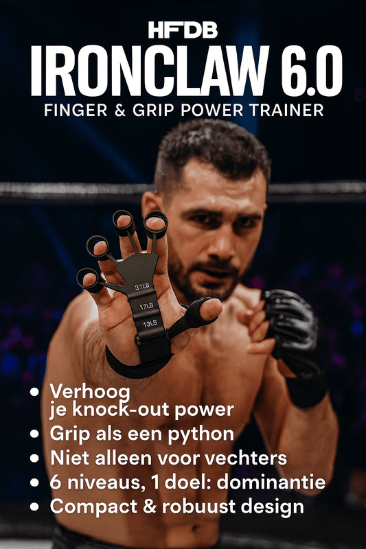 HFDB IRONCLAW 6.0 – Finger & Grip Power Trainer - Hood Fights Den Bosch