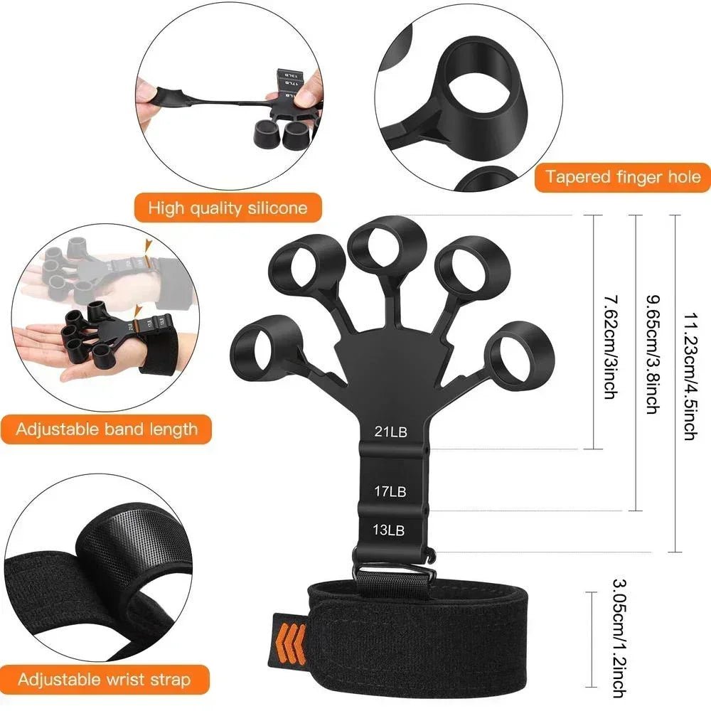 HFDB IRONCLAW 6.0 – Finger & Grip Power Trainer - Hood Fights Den Bosch
