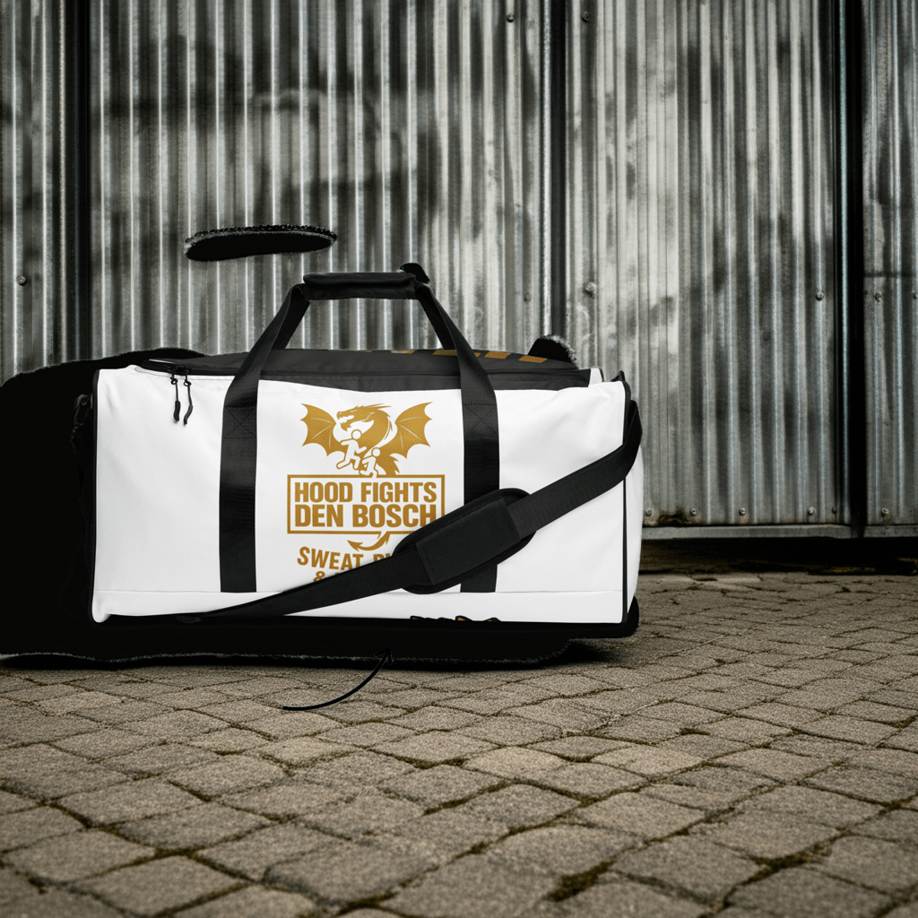 DE HFDB sporttas - Stijlvol en praktisch voor al je workout benodigdheden - Hood Fights Den Bosch