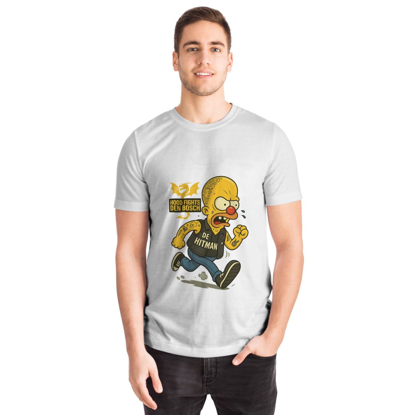 T-Shirt 1 HITMAN CLOWN SERIE - Hood Fights Den Bosch