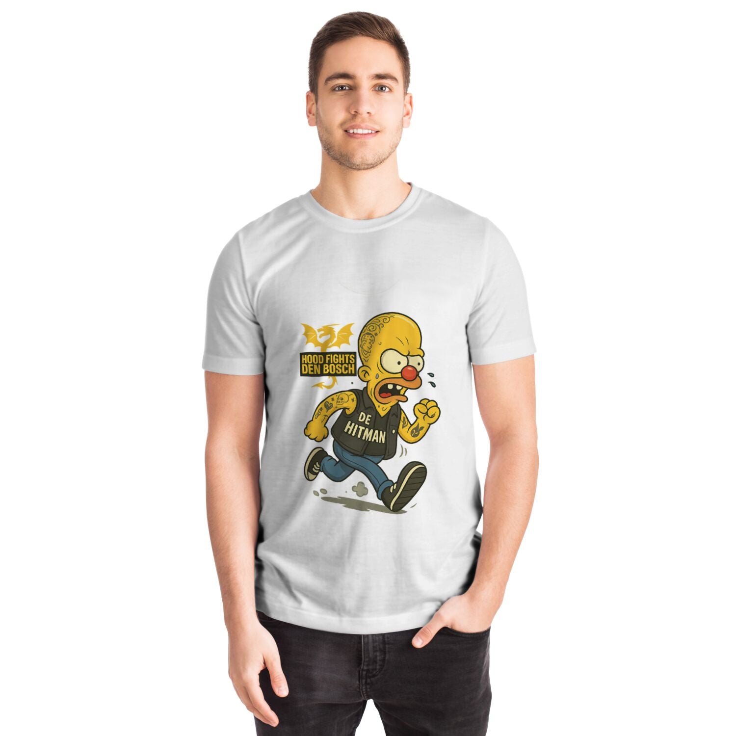 T-Shirt 1 HITMAN CLOWN SERIE - Hood Fights Den Bosch