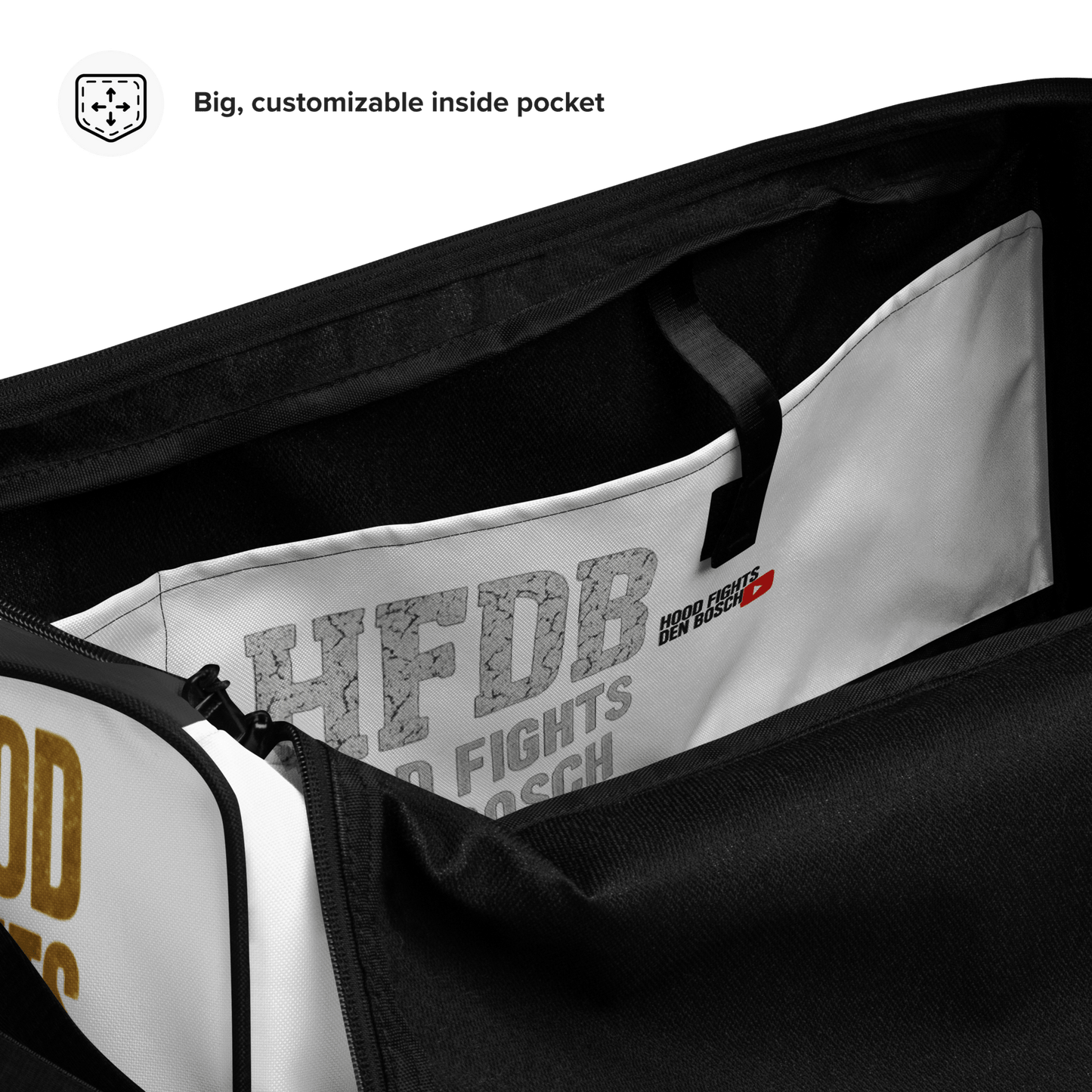 DE HFDB sporttas - Hood Fights Den Bosch