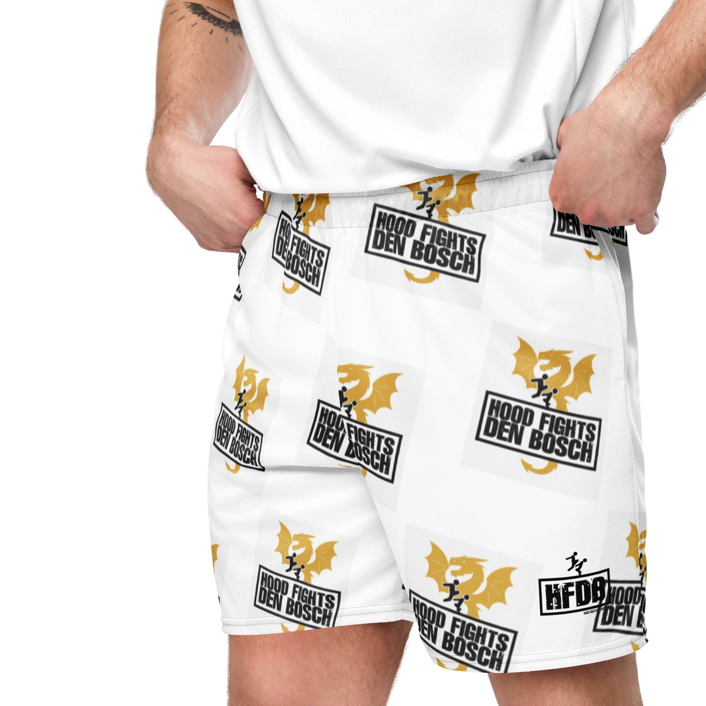 HFDB Warpath Mesh Shorts - Hood Fights Den Bosch