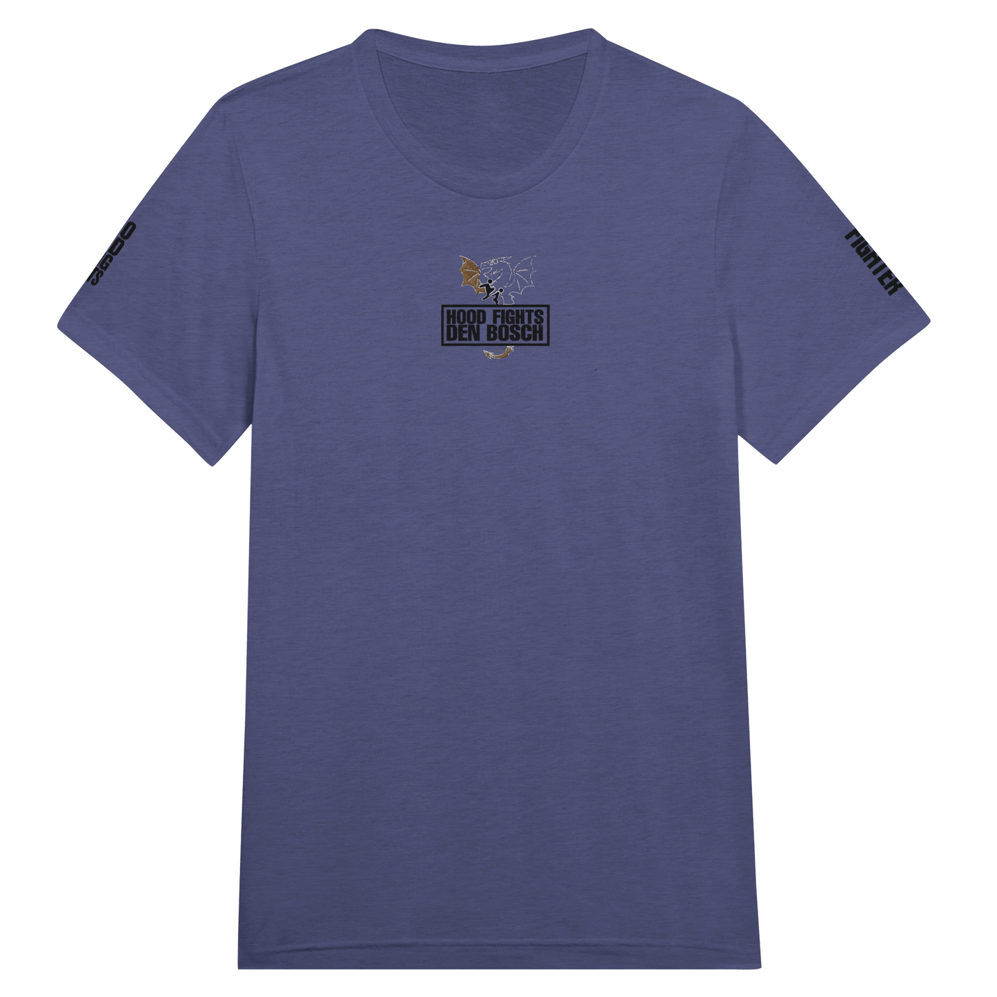 O₂ Den Bosch – Gebreid Logo Triblend Unisex T-Shirt - Hood Fights Den Bosch