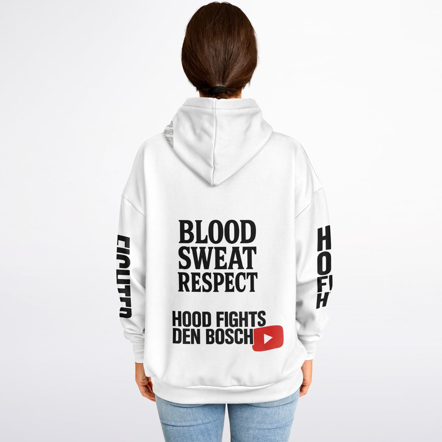 HOOD FIGHTS DEN BOSCH Oversized Hoodie - Hood Fights Den Bosch