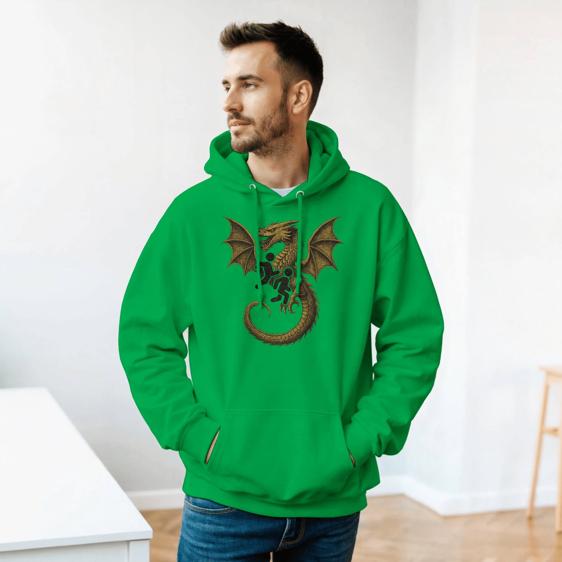 HFDB BATTLE HOODIE™ – Heavy Cotton Blend - Hood Fights Den Bosch