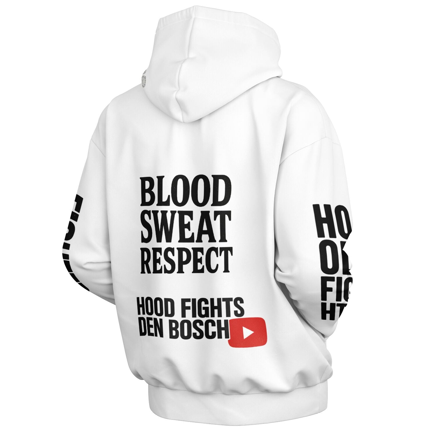 HOOD FIGHTS DEN BOSCH Oversized Hoodie - Hood Fights Den Bosch