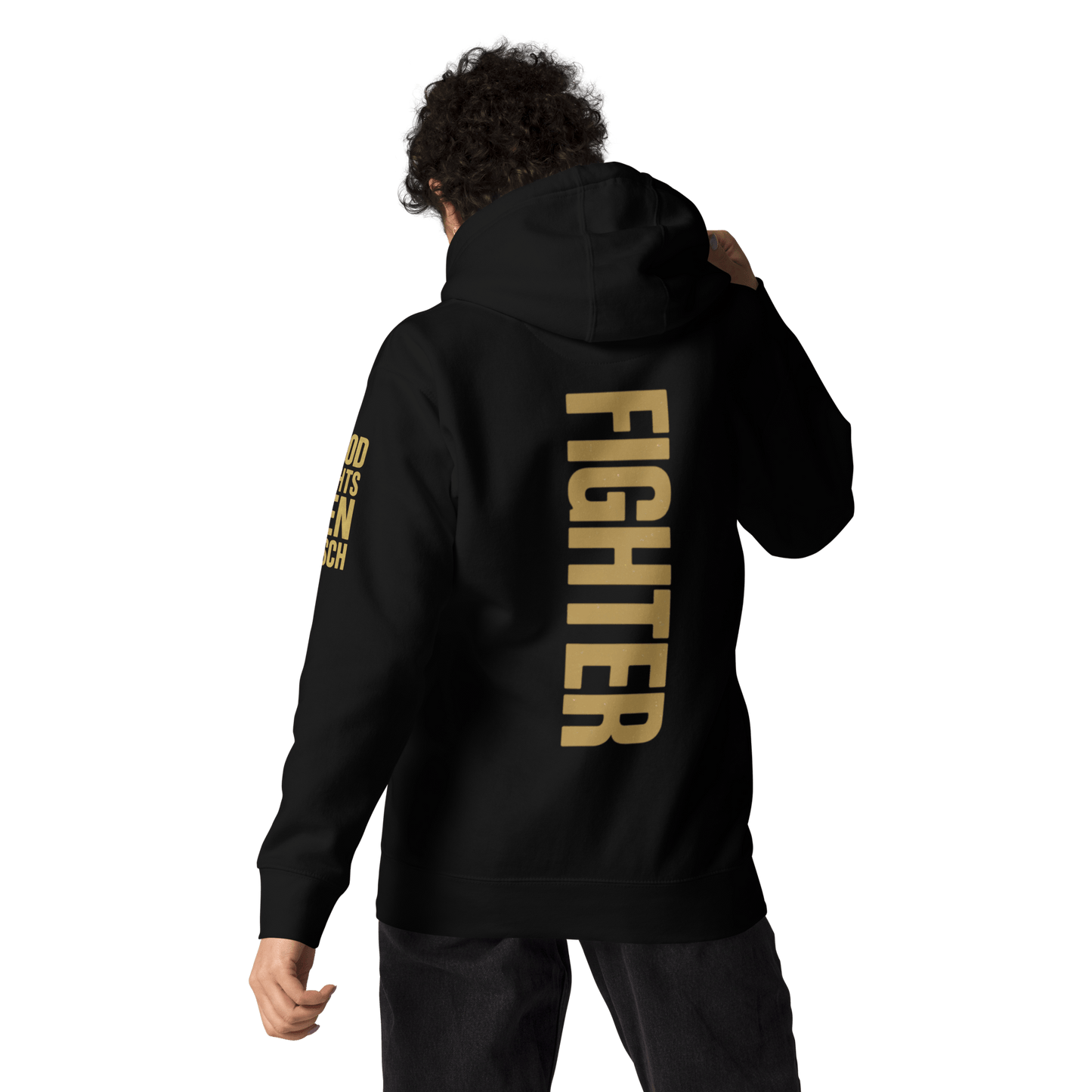 HFDB Gold Legacy Hoodie - Hood Fights Den Bosch