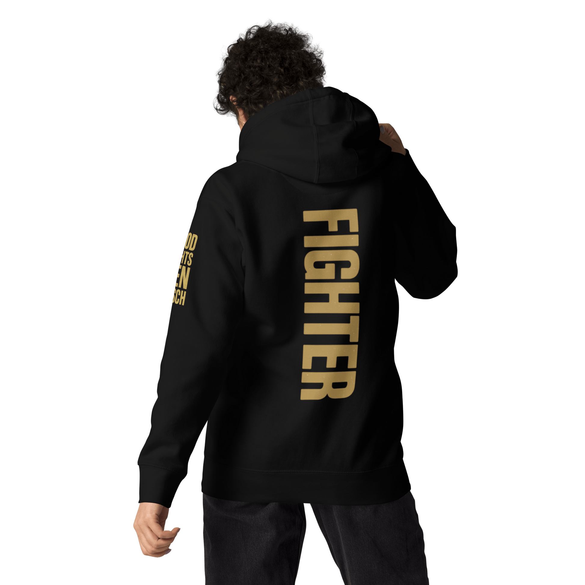 HFDB Gold Legacy Hoodie - Hood Fights Den Bosch
