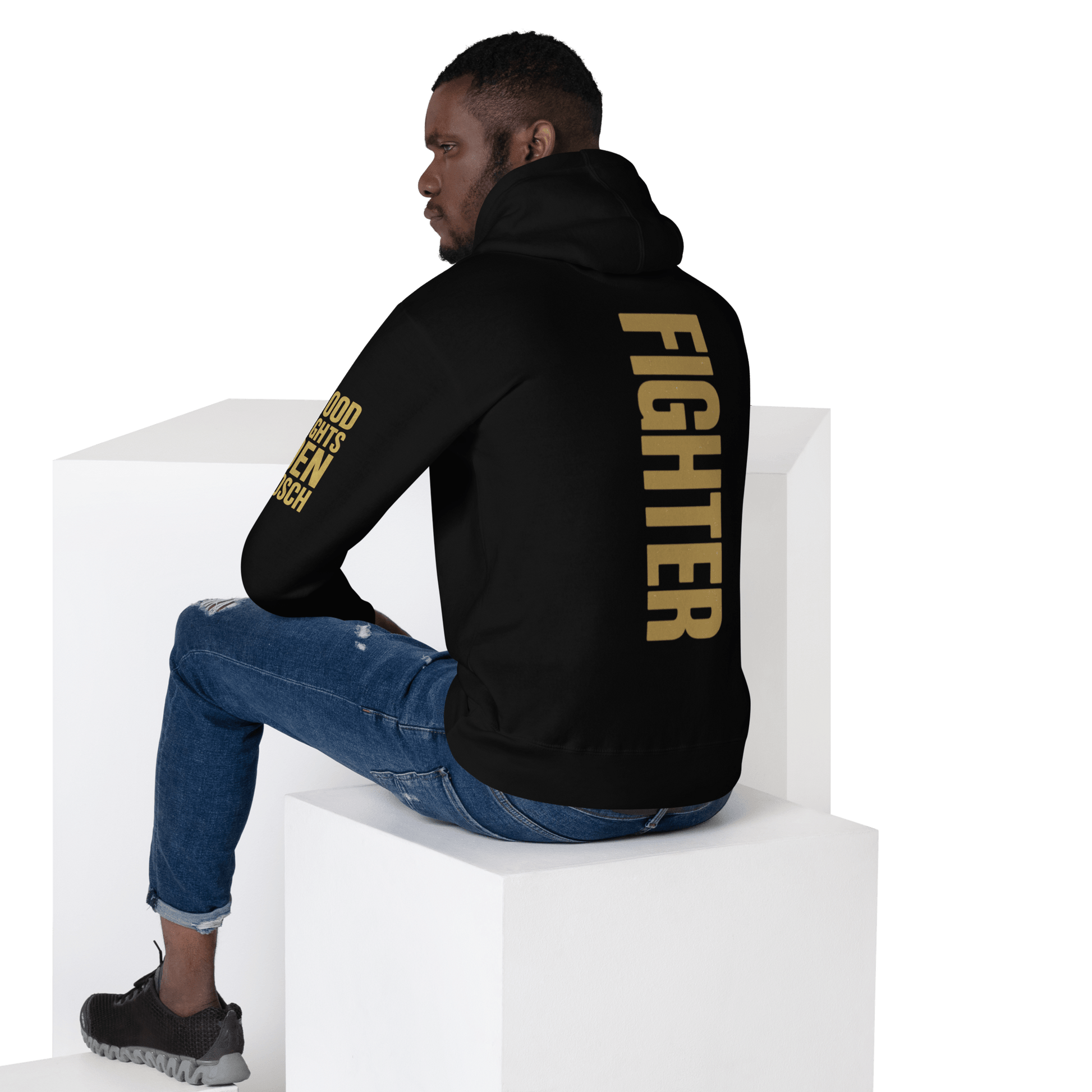 HFDB Gold Legacy Hoodie - Hood Fights Den Bosch