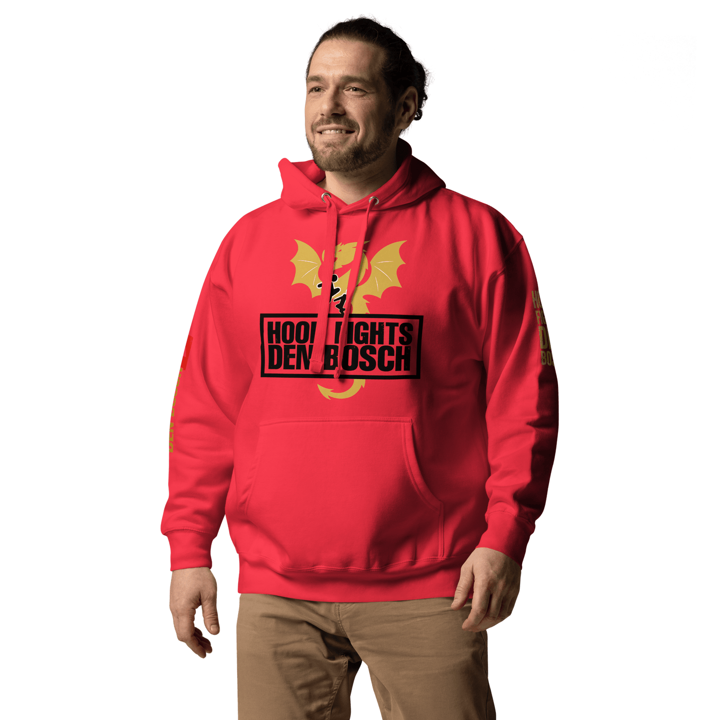 HFDB Gold Legacy Hoodie - Hood Fights Den Bosch