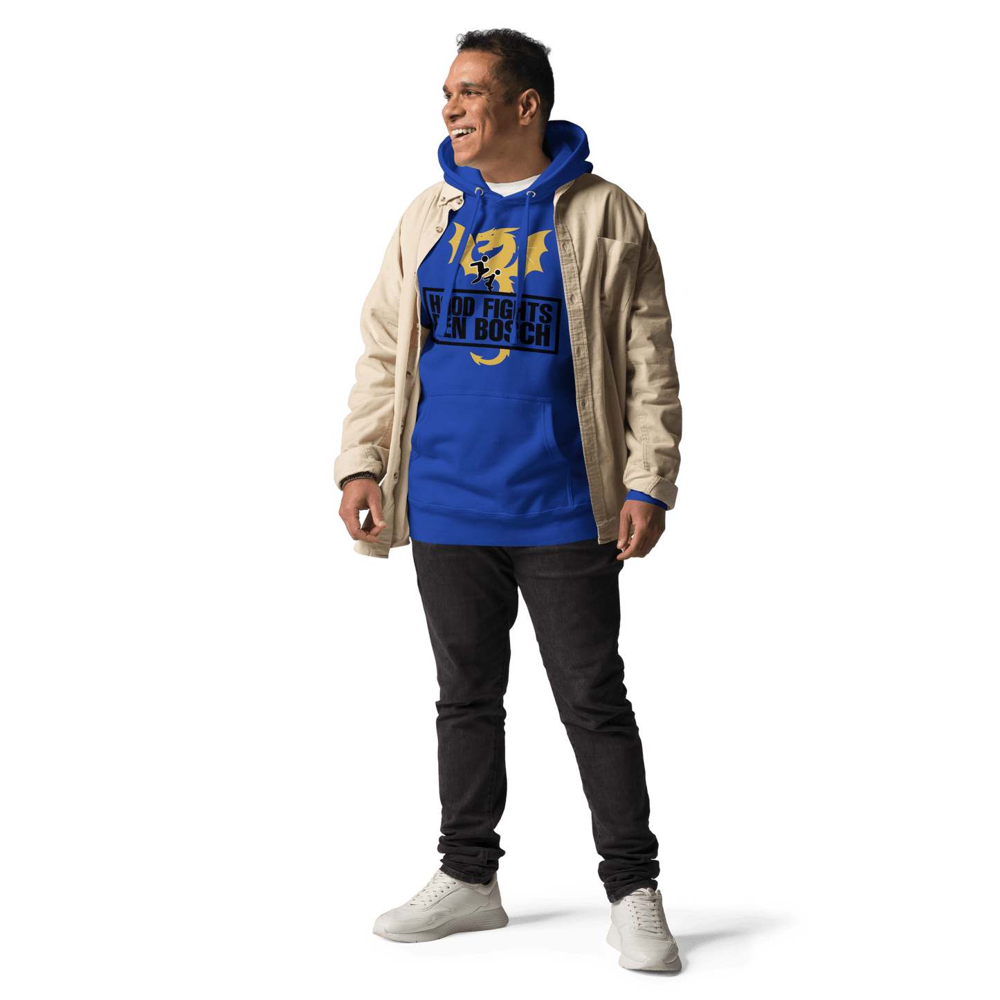 HFDB Gold Legacy Hoodie - Hood Fights Den Bosch