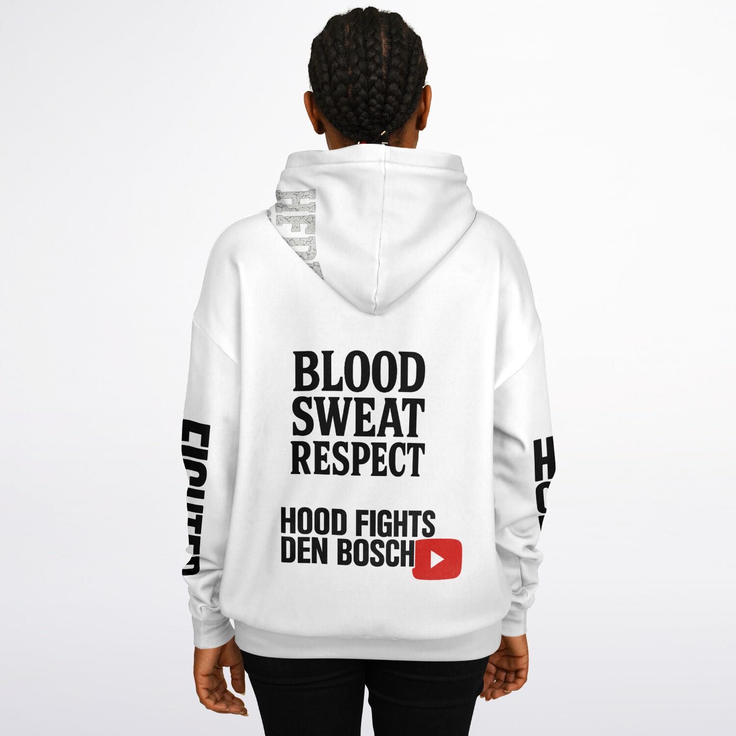 HOOD FIGHTS DEN BOSCH Oversized Hoodie - Hood Fights Den Bosch
