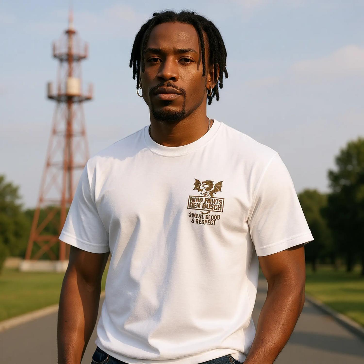 🥋 HFDB Heavyweight T-Shirt - Hood Fights Den Bosch