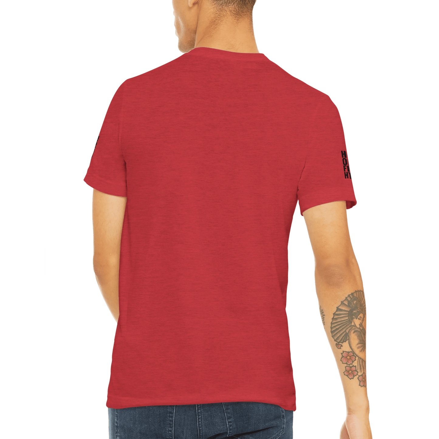 O₂ Den Bosch – Gebreid Logo Triblend Unisex T-Shirt - Hood Fights Den Bosch