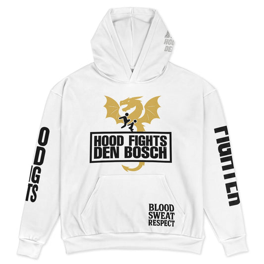 HOOD FIGHTS DEN BOSCH Oversized Hoodie - Hood Fights Den Bosch